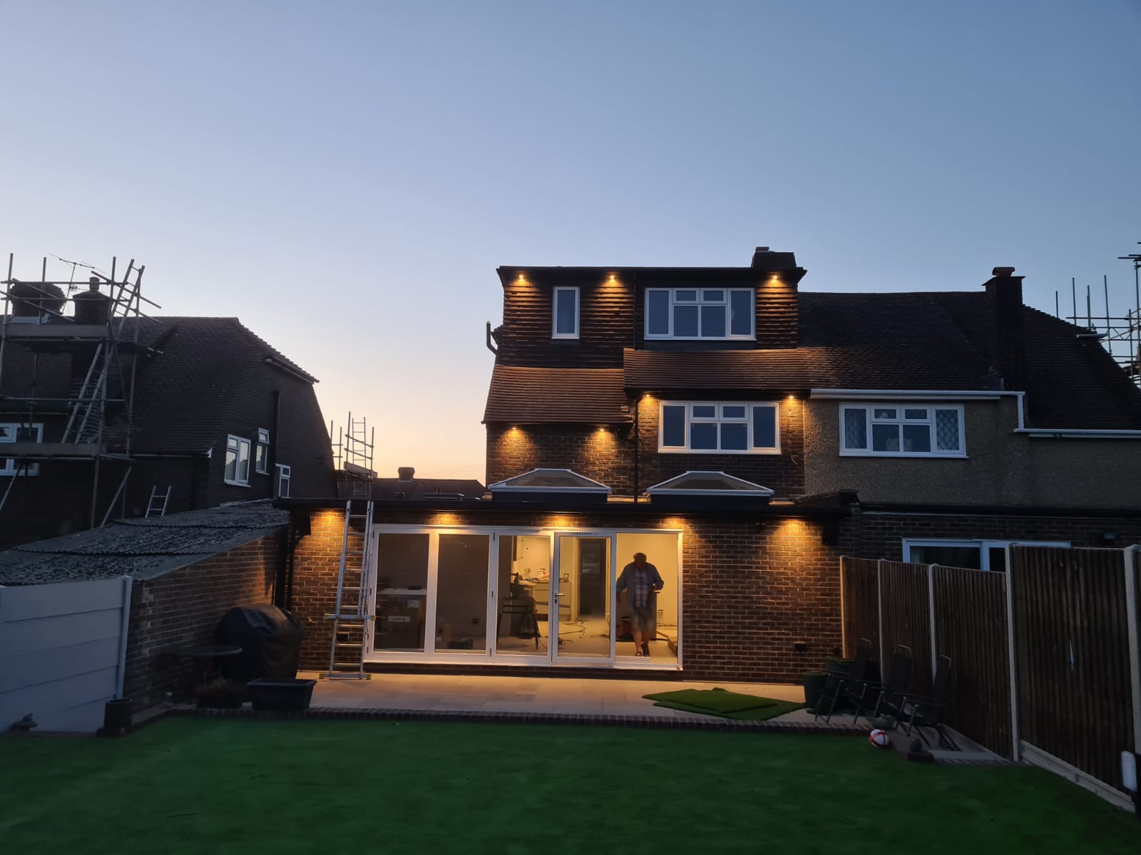 Garden lighting by Surrey Electrical Services
